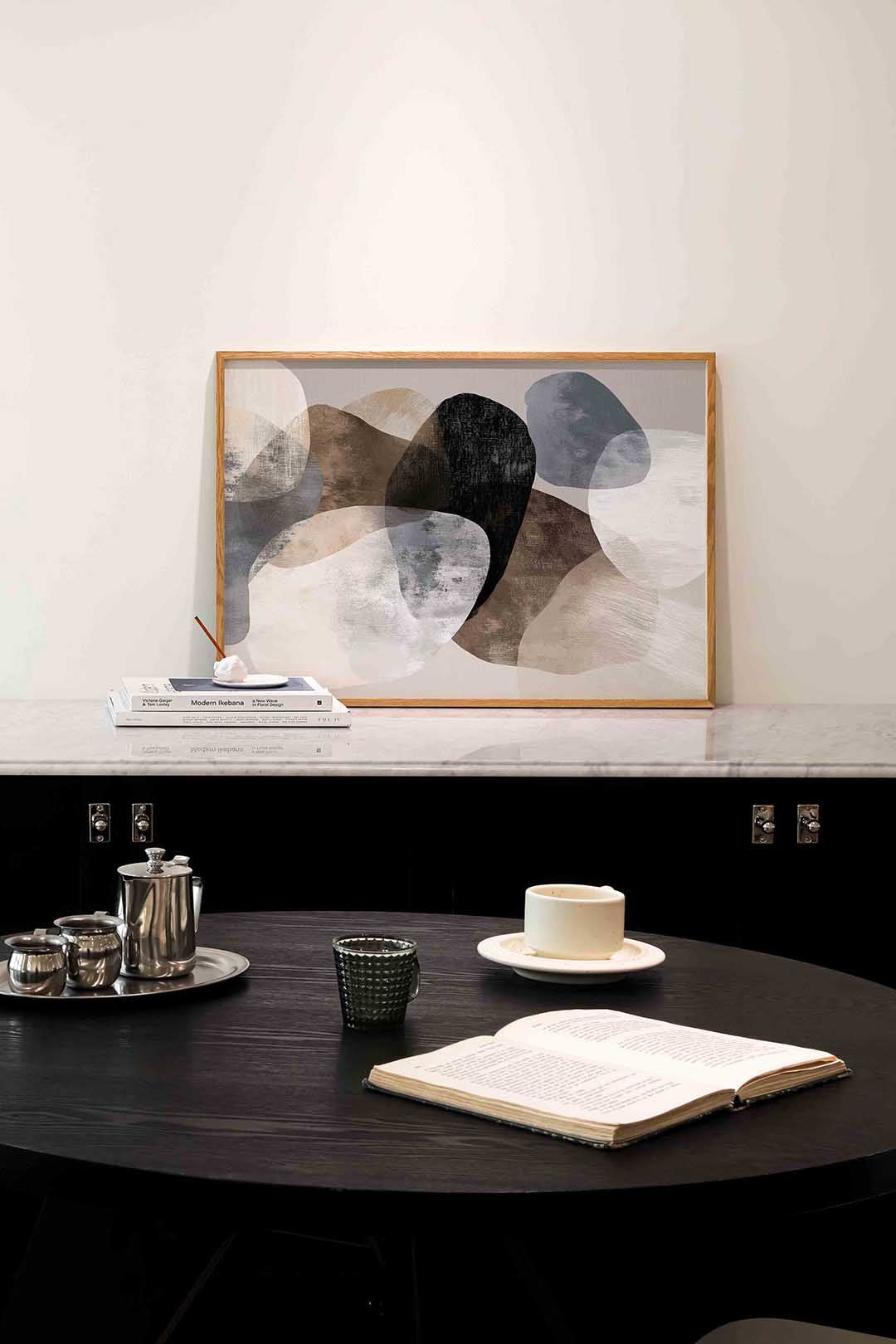 Abstracte vormen Poster