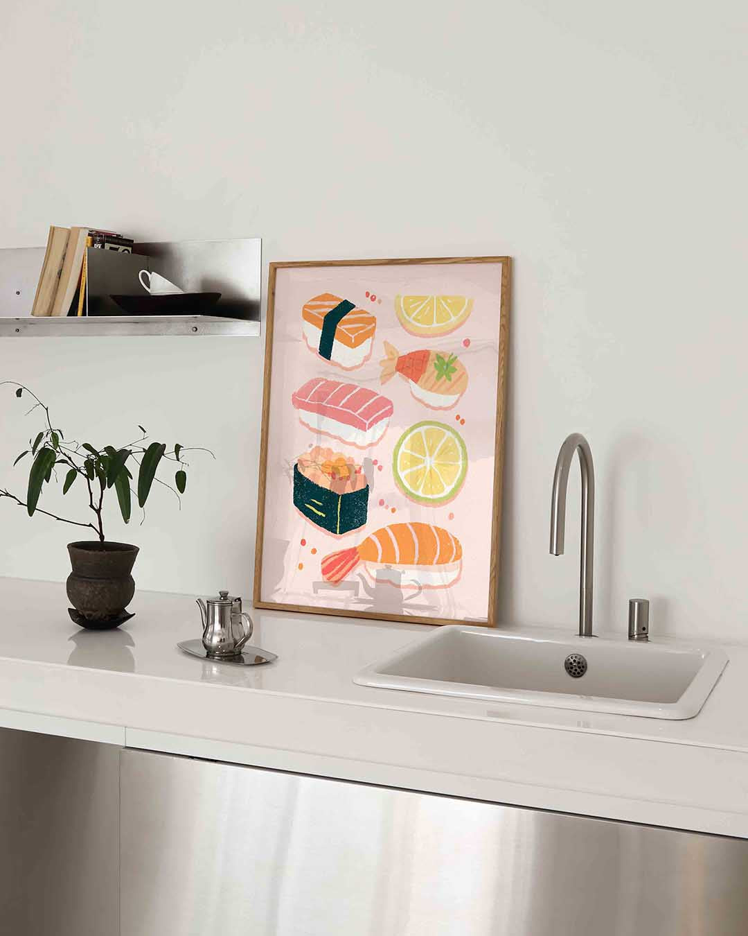 Sushi en citrus Poster