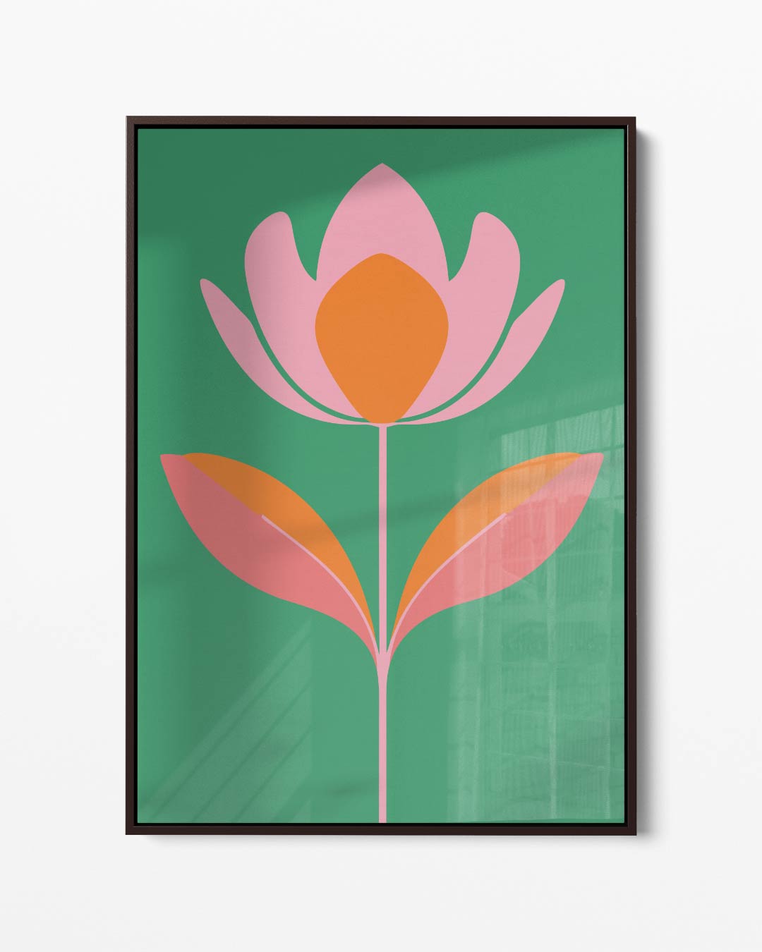 Bloemvol Geluk Kunstwerk-canvas-dibond-plexiglas-wanddecoratie-WallArtistic