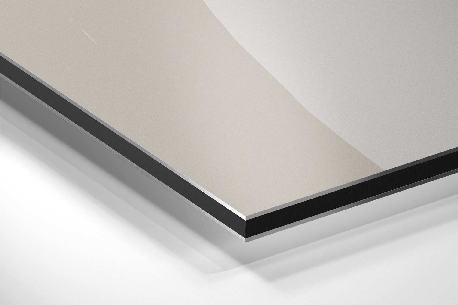 Zacht Aardetinten Abstract Kunstwerk-canvas-dibond-plexiglas-wanddecoratie-WallArtistic