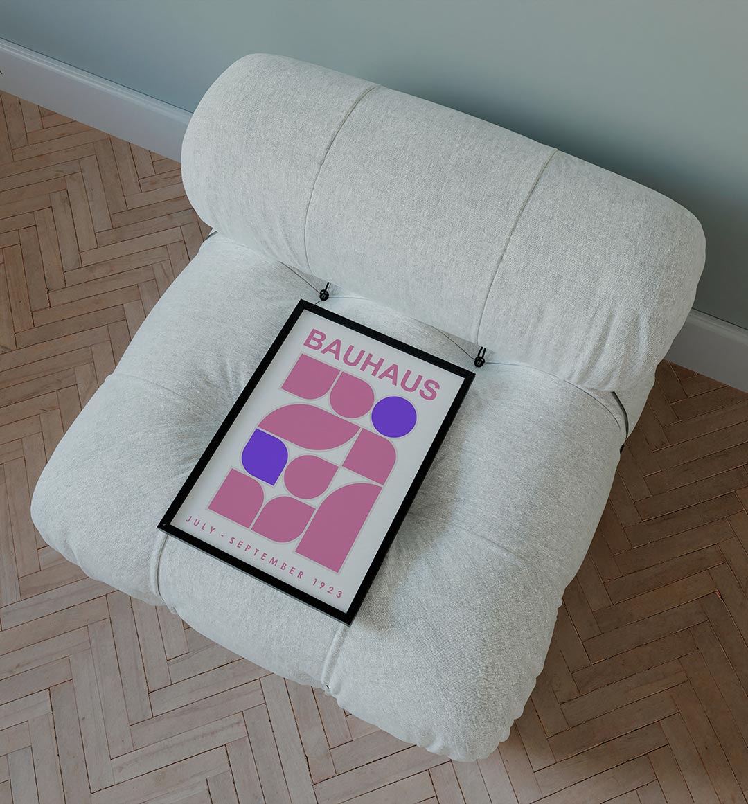 Vorm en kleur Poster