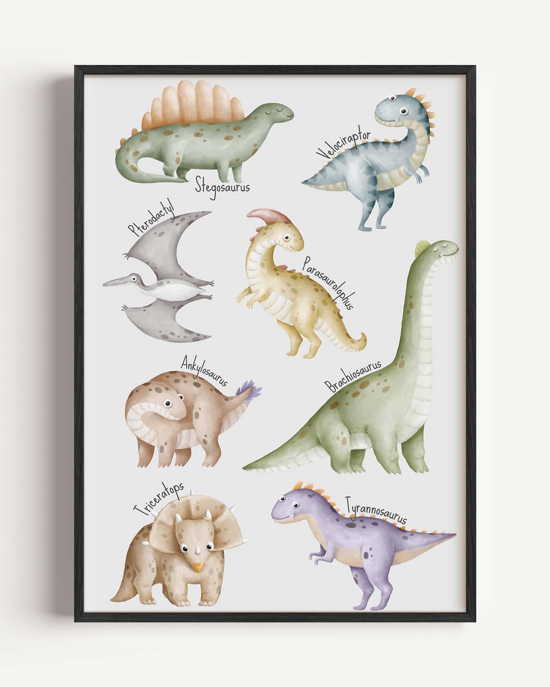Dino Avontuur Kinderposter