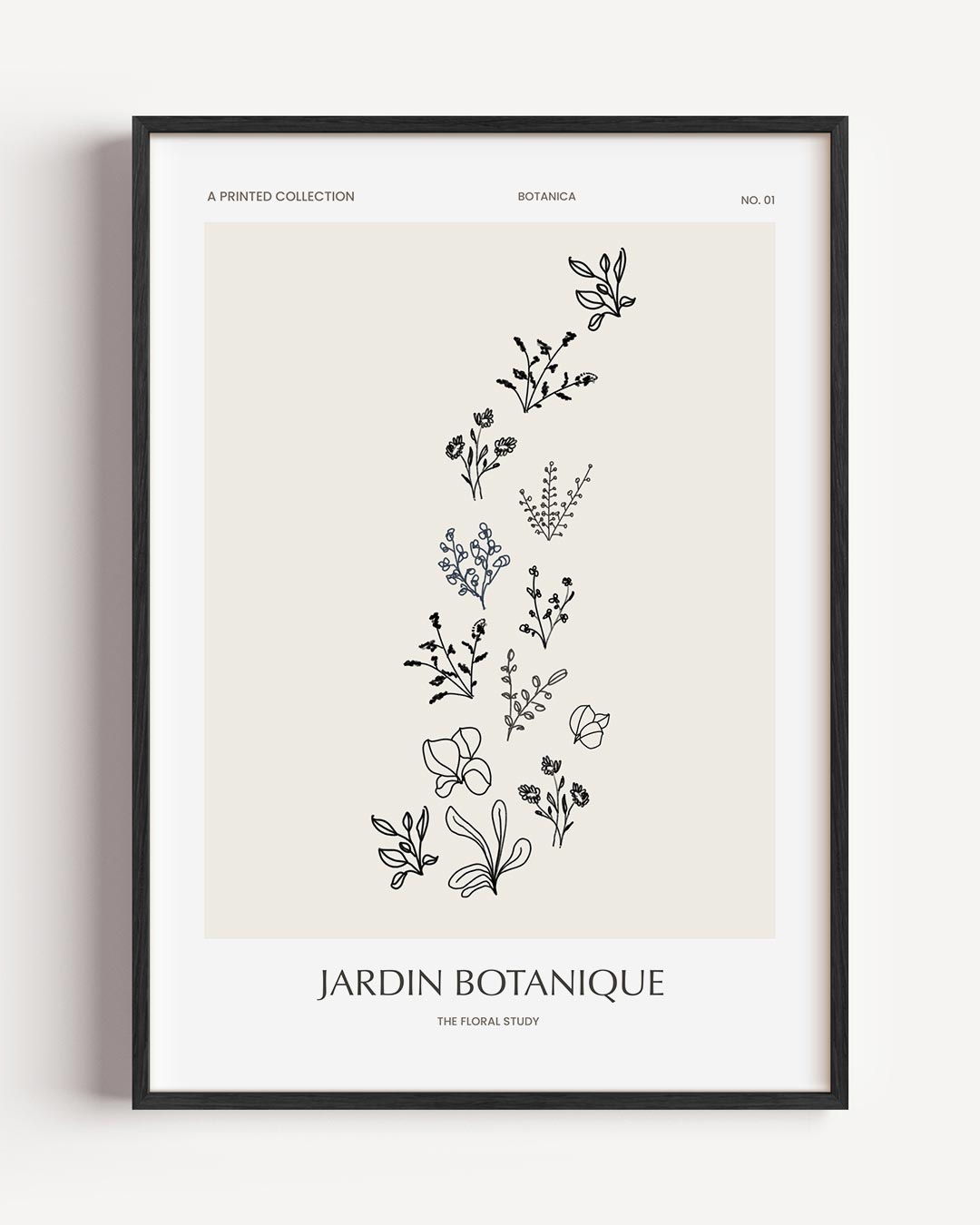 Botanische Bloemenpracht Poster-WallArtistic