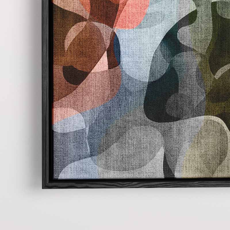 Kleurrijke Abstractie Kunstwerk-canvas-dibond-plexiglas-wanddecoratie-WallArtistic
