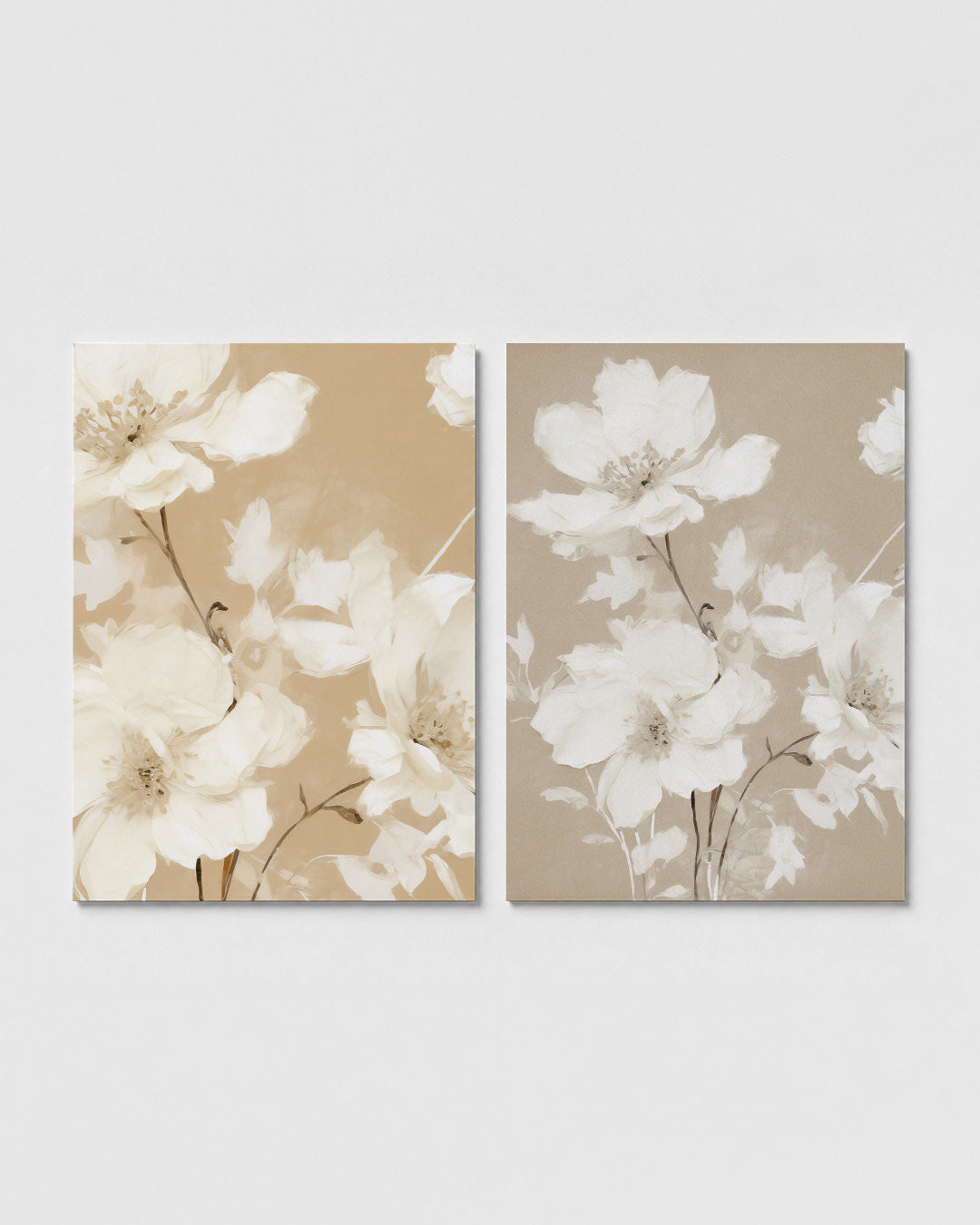 Bloemrijke sereniteit Posterset