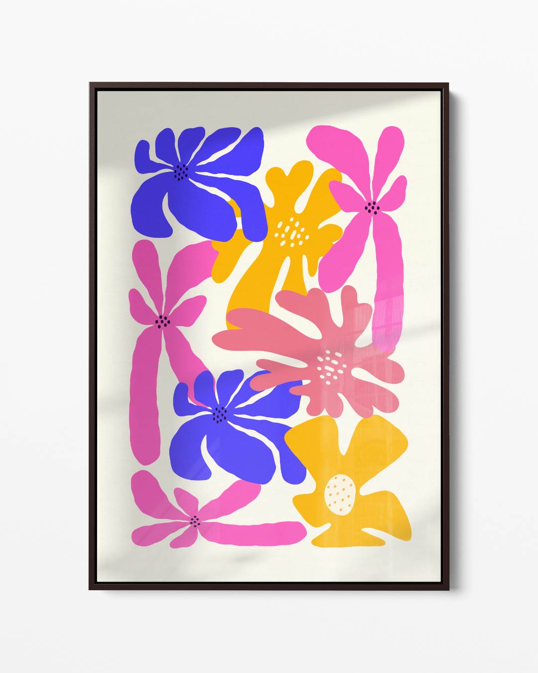 Bloemenexplosie Canvas Kunstwerk-canvas-dibond-plexiglas-wanddecoratie-WallArtistic