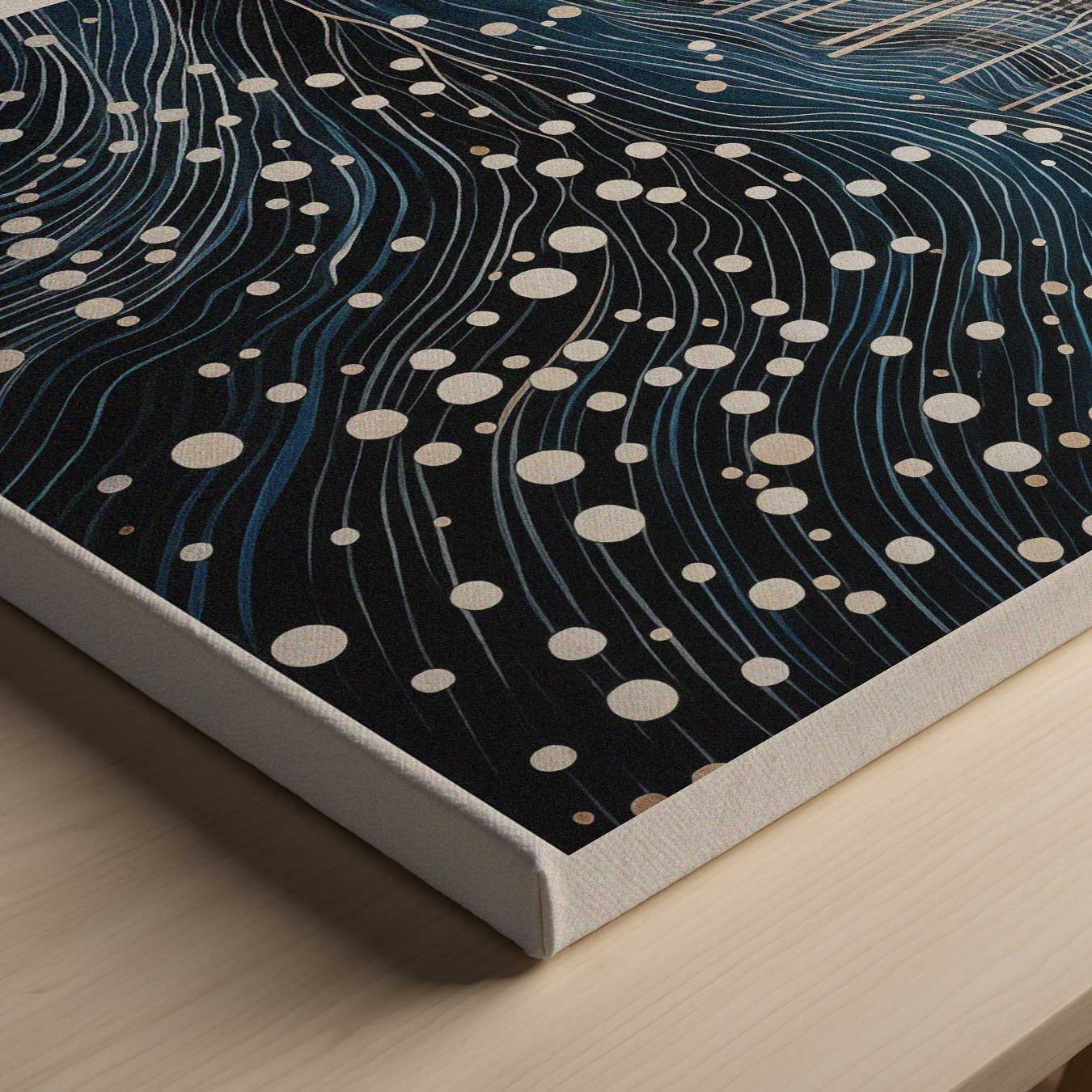 Betoverend Boslandschap in Droomstijl Kunstwerk-canvas-dibond-plexiglas-wanddecoratie-WallArtistic
