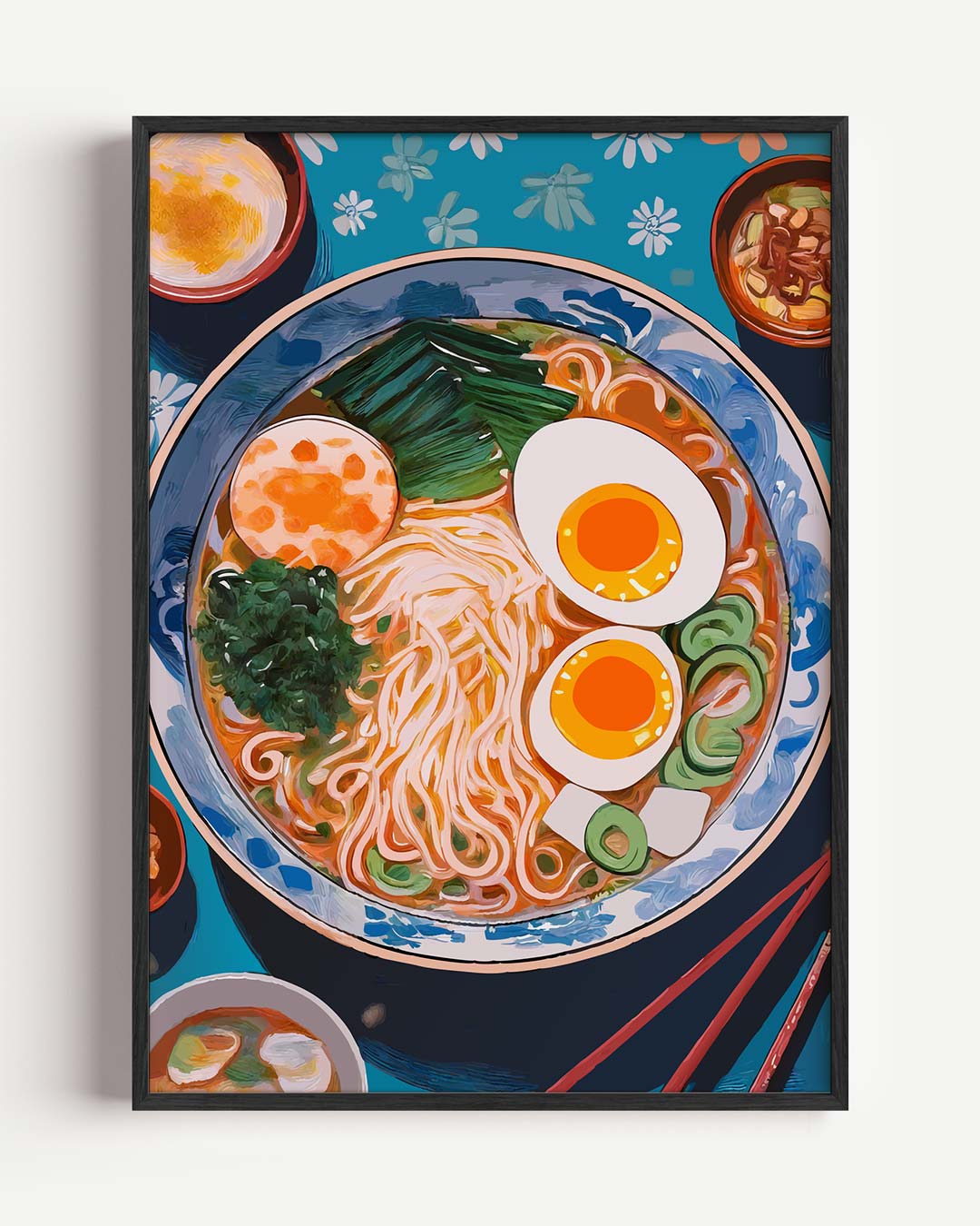 Kleurrijke Ramen Poster
