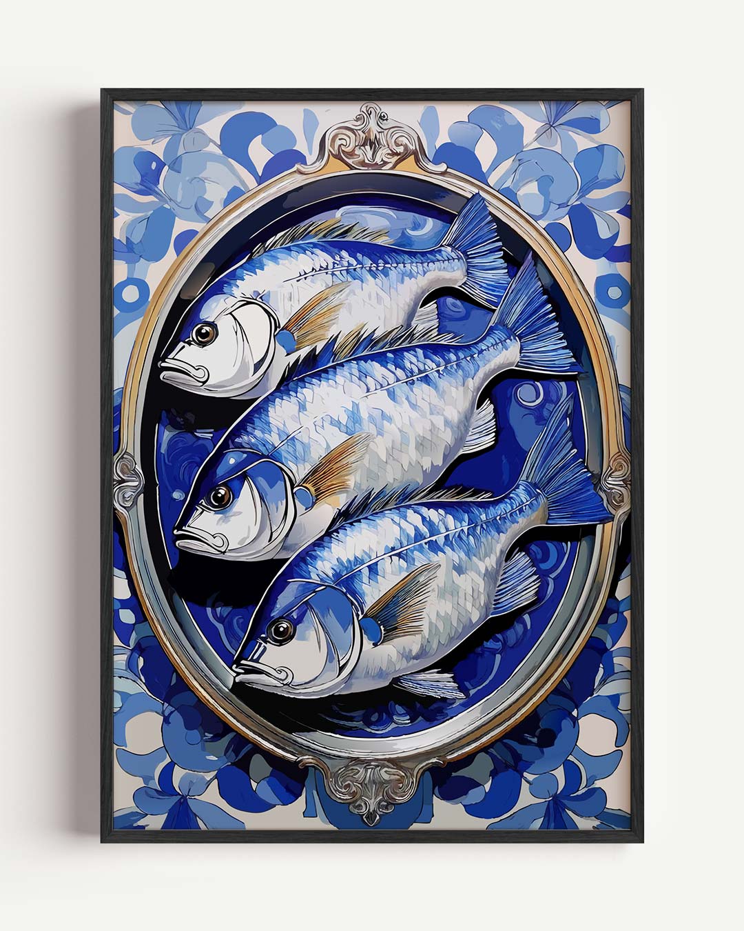 Vrolijke Vissen Wandkunst Poster