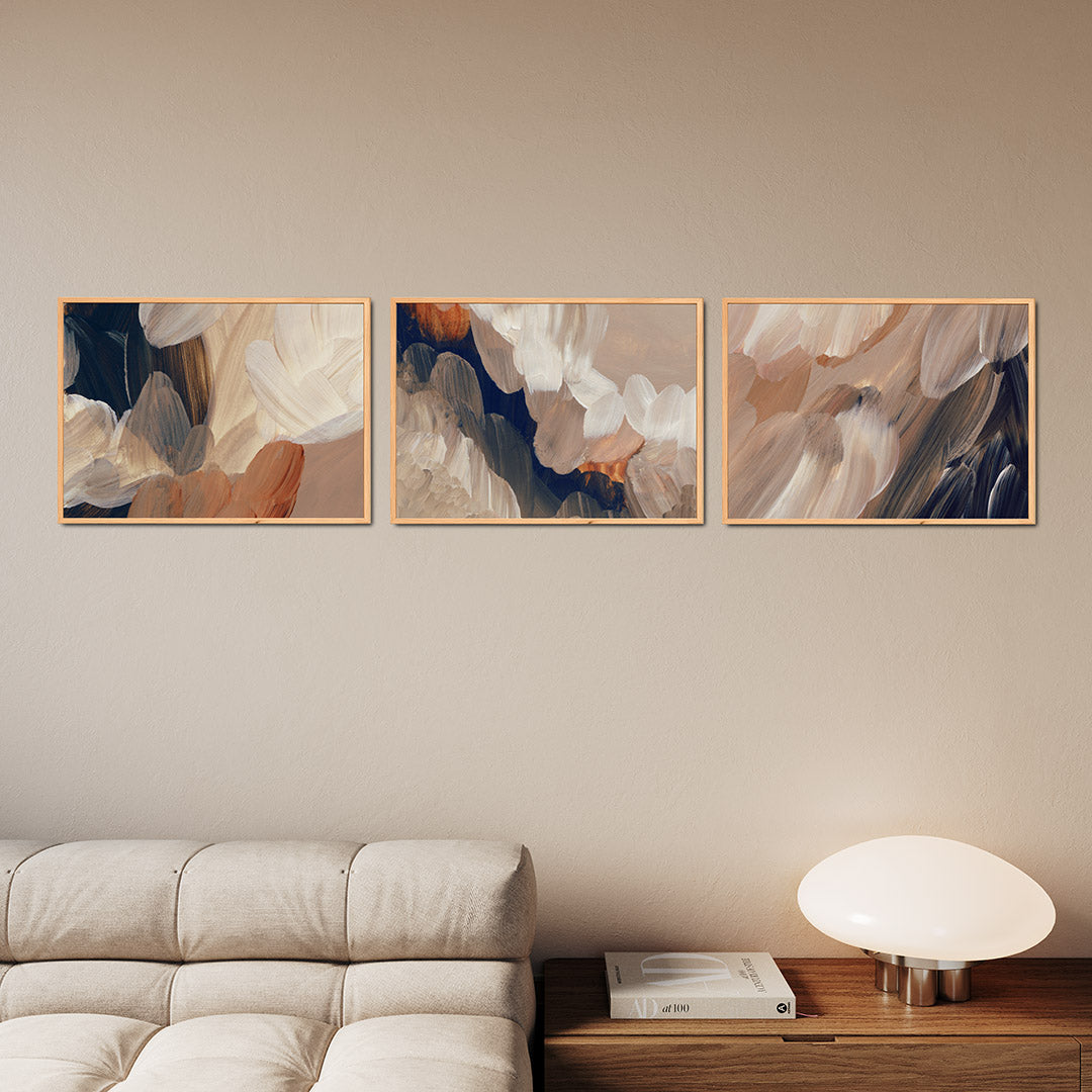 Vorm en kleurenspel Posterset