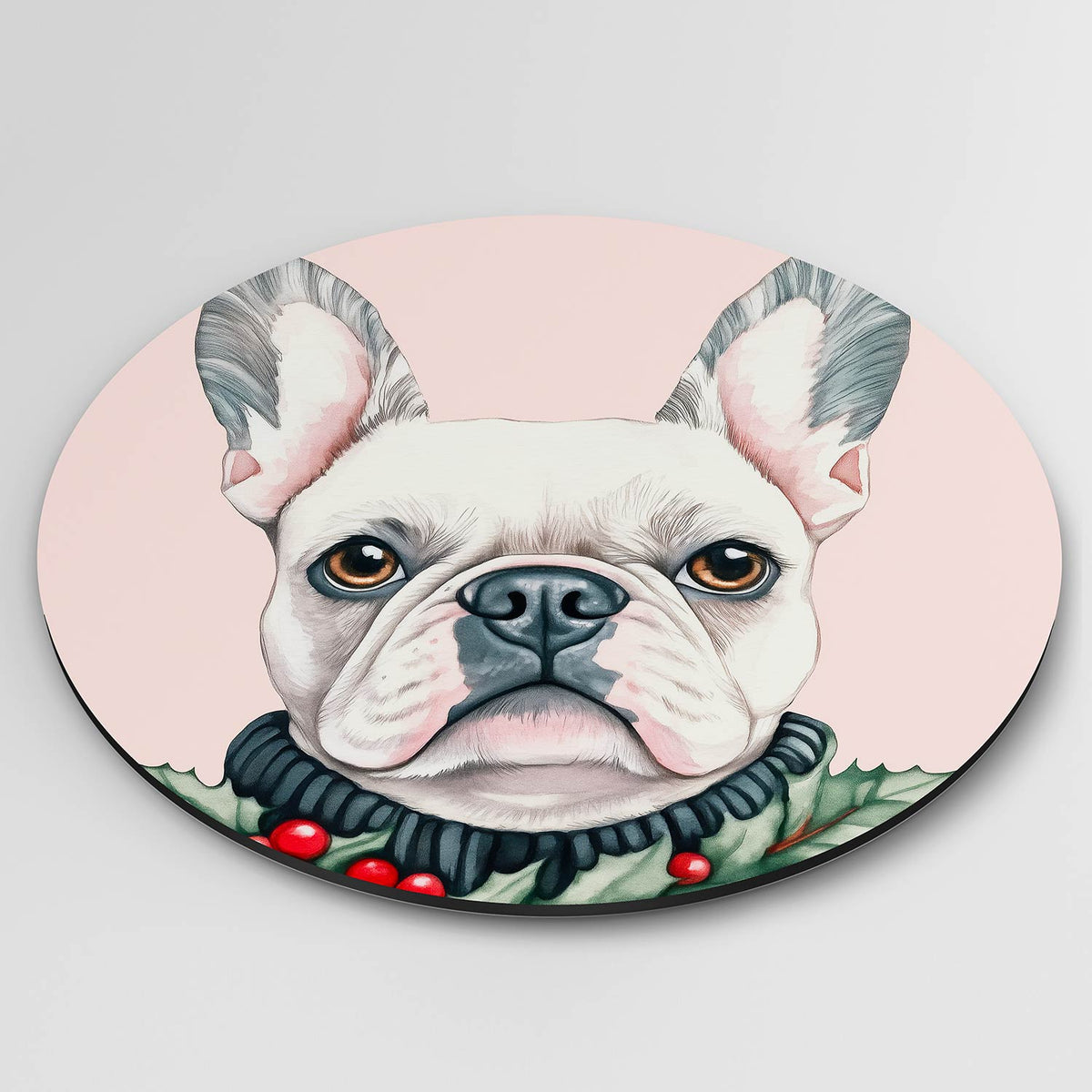 Franse bulldog Muurcirkel