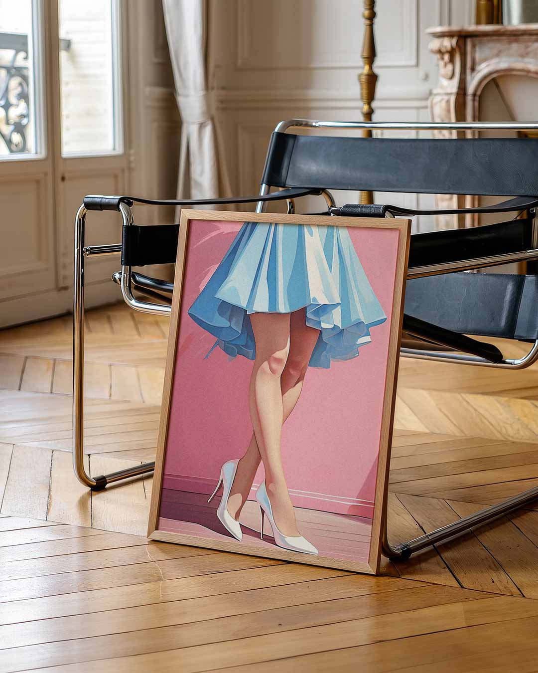 Vrouwelijke Elegantie Poster