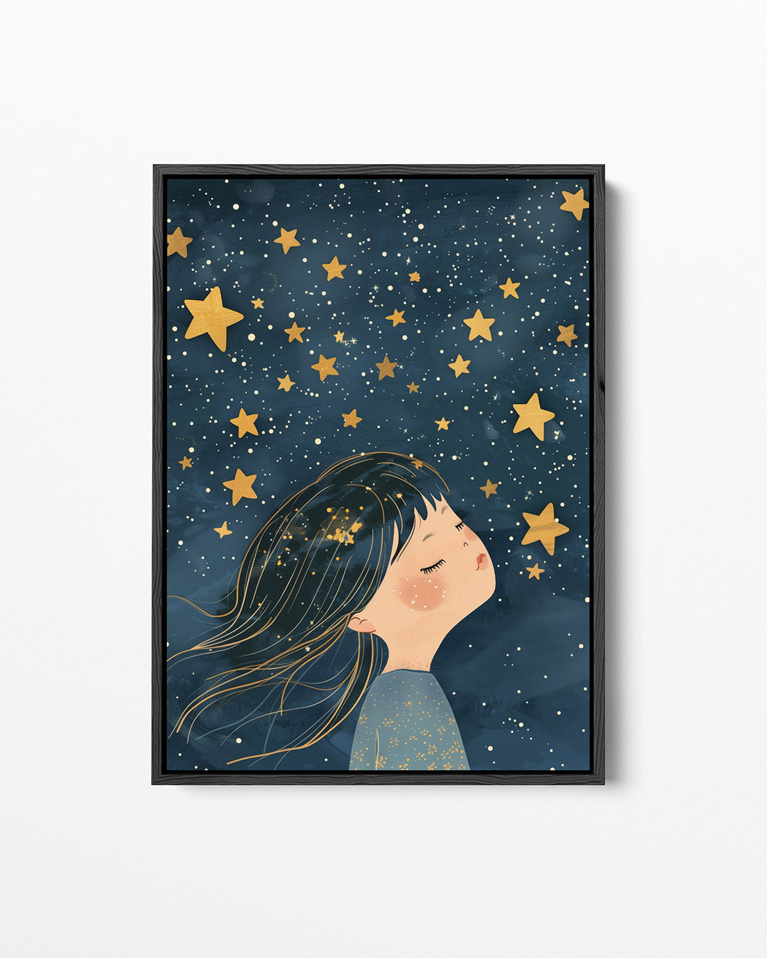 Sterrennacht dromen Kunstwerk