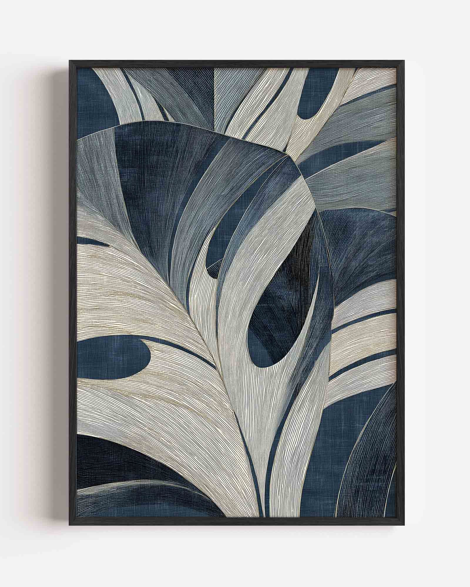 Abstracte vormen Poster
