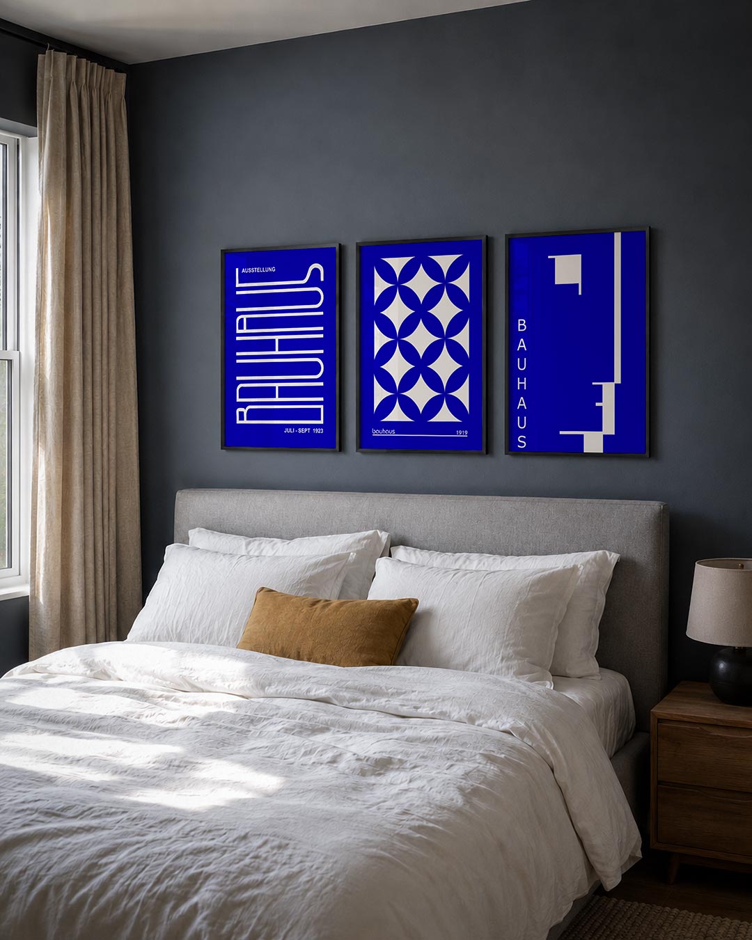 Lijnen en kleurvlakken Posterset