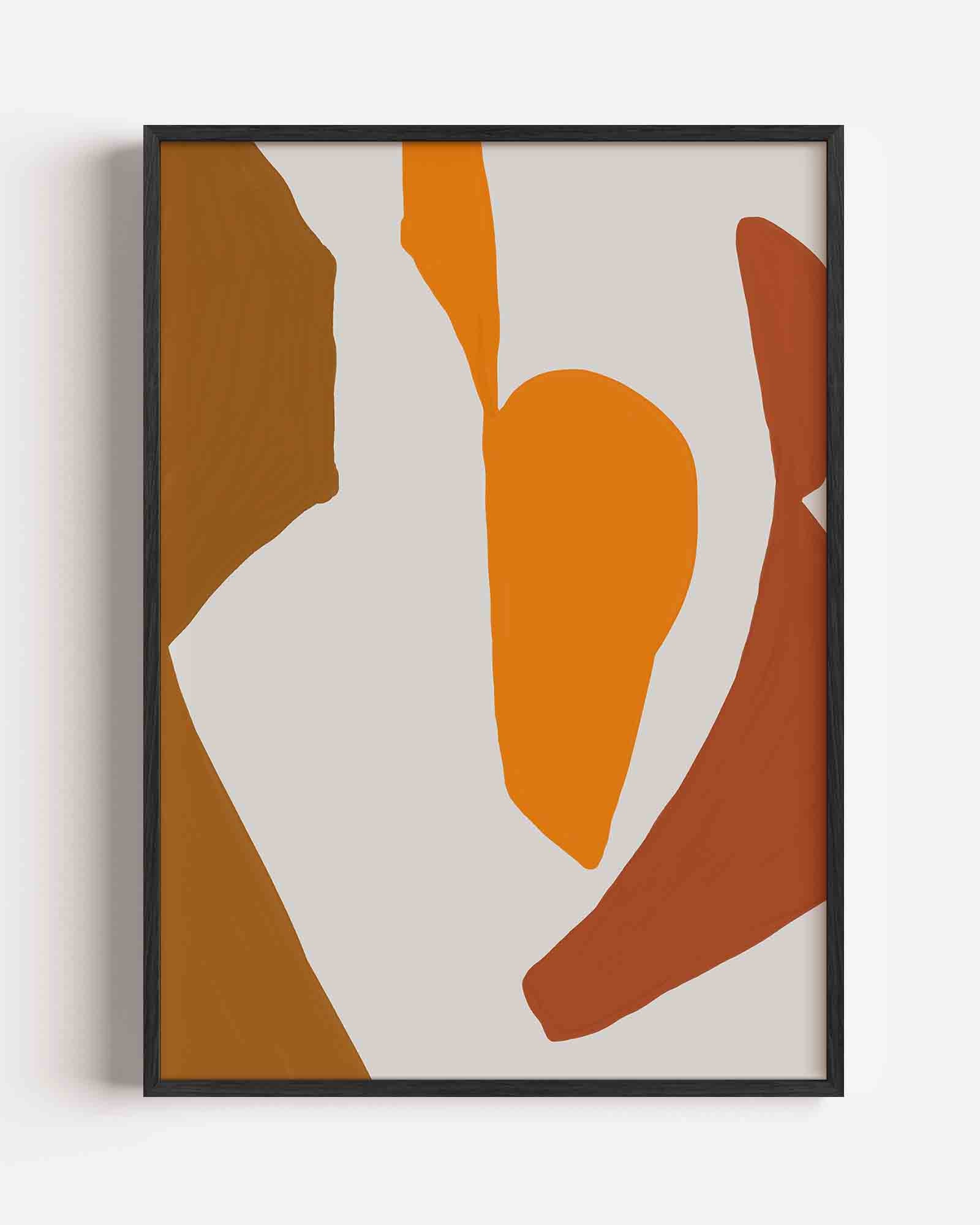 Abstracte vormen Poster