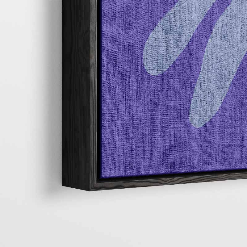Abstracte Botanische Expressie Kunstwerk-canvas-dibond-plexiglas-wanddecoratie-WallArtistic