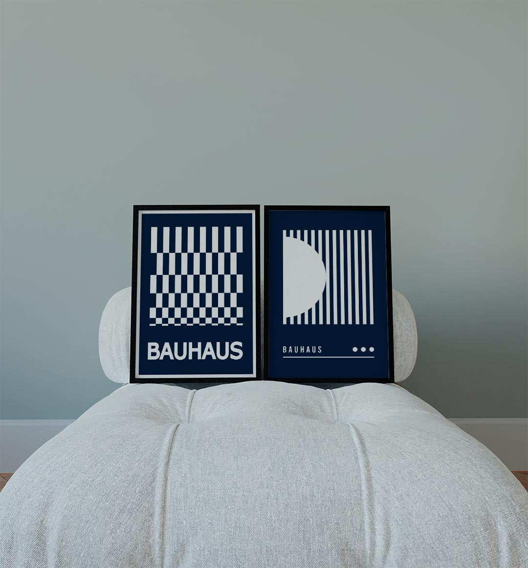 Ritme en ruiten Posterset