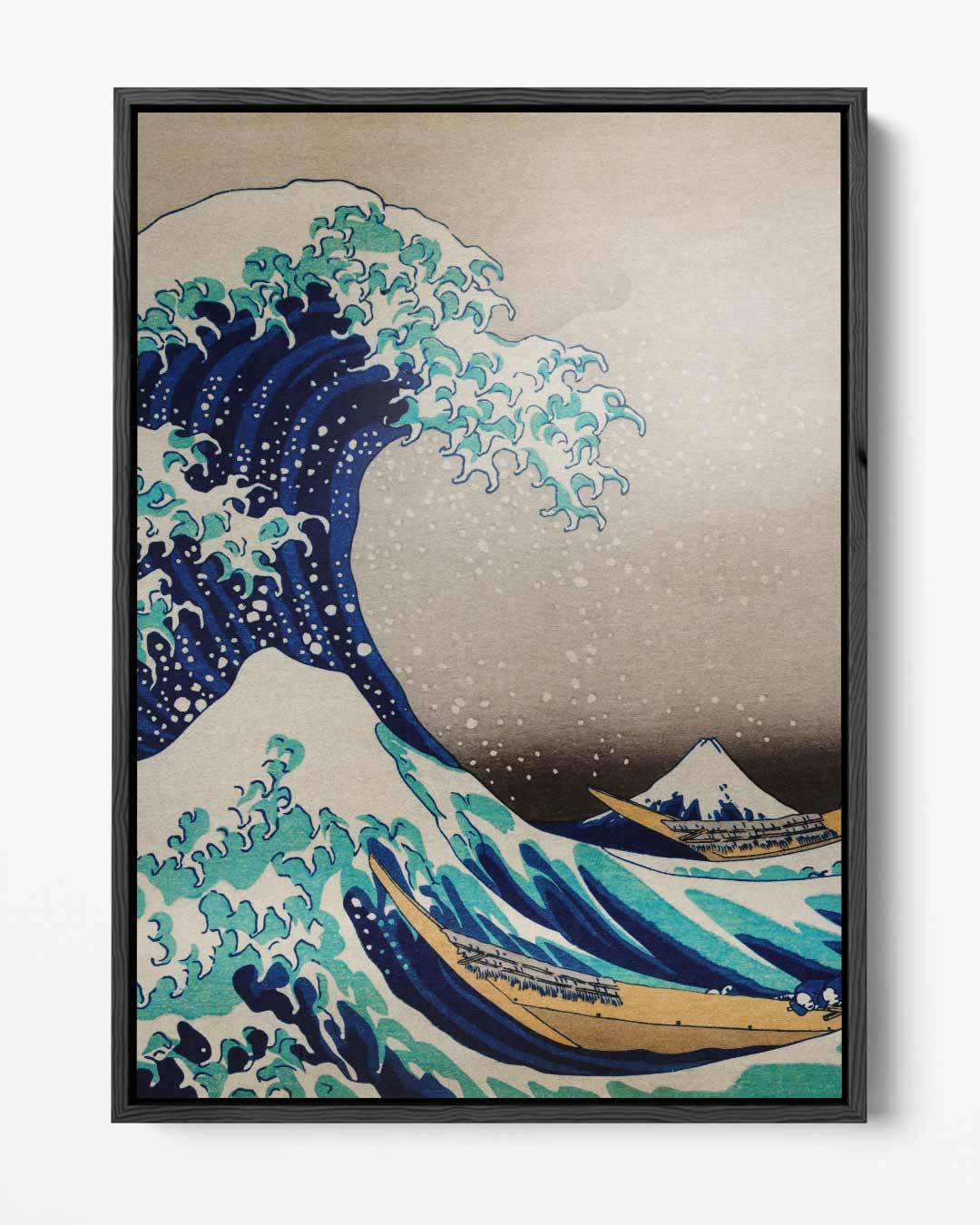 De Grote Golf van Kanagawa Kunstwerk-canvas-dibond-plexiglas-wanddecoratie-WallArtistic