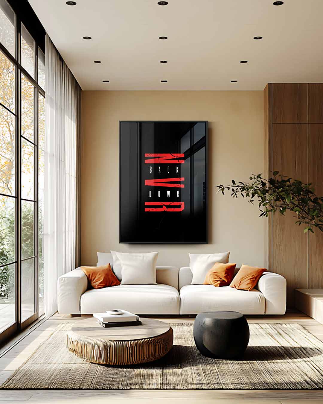 Abstract kunstwerk Kunstwerk-canvas-dibond-plexiglas-wanddecoratie-WallArtistic