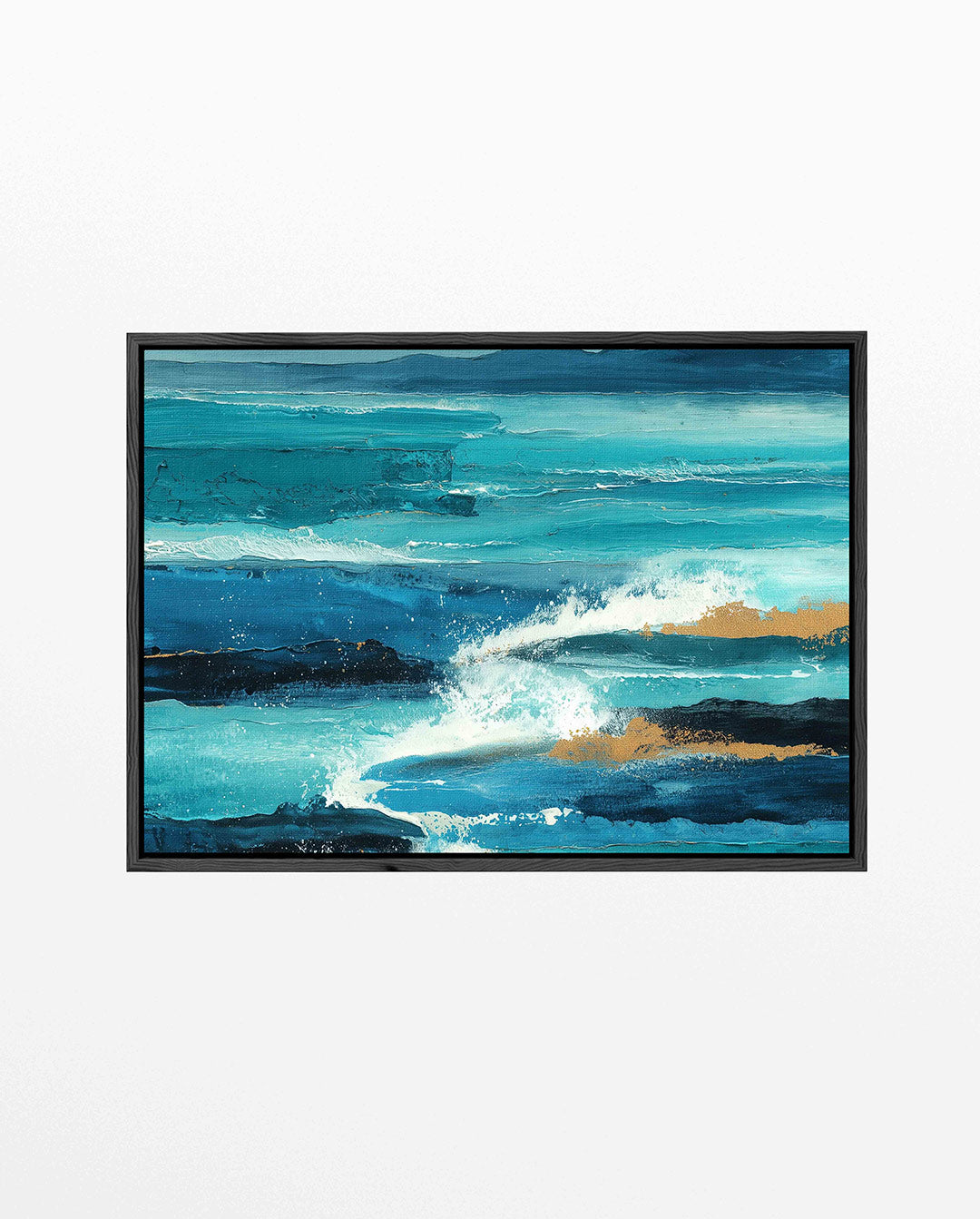 Dynamische zee Kunstwerk