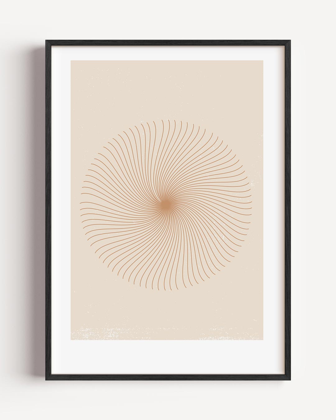 Zachte Spiralen Poster-WallArtistic