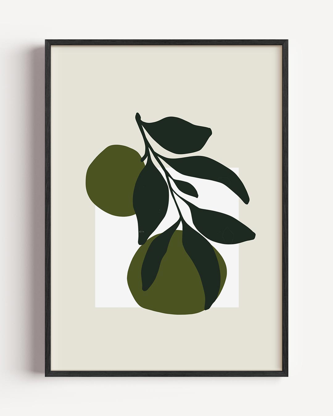 Groene Olijentak Poster-WallArtistic