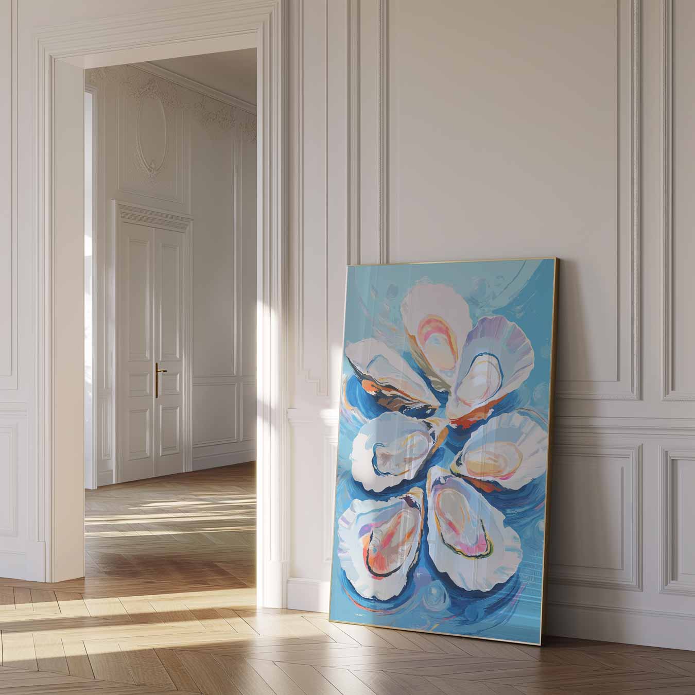 Kleurrijke Oester Inspiratie Poster