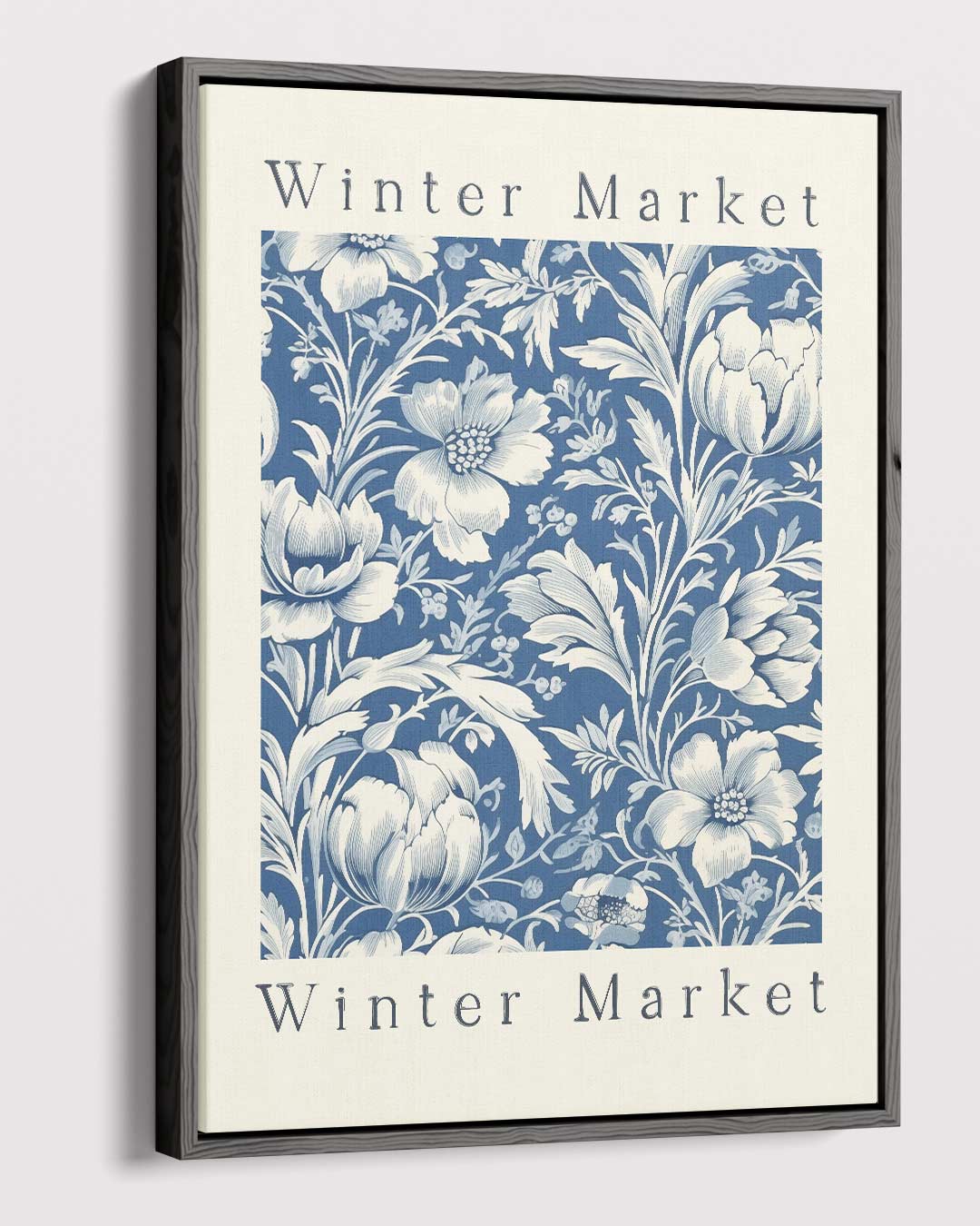Winterse Bloemenpracht Kunstwerk-canvas-dibond-plexiglas-wanddecoratie-WallArtistic