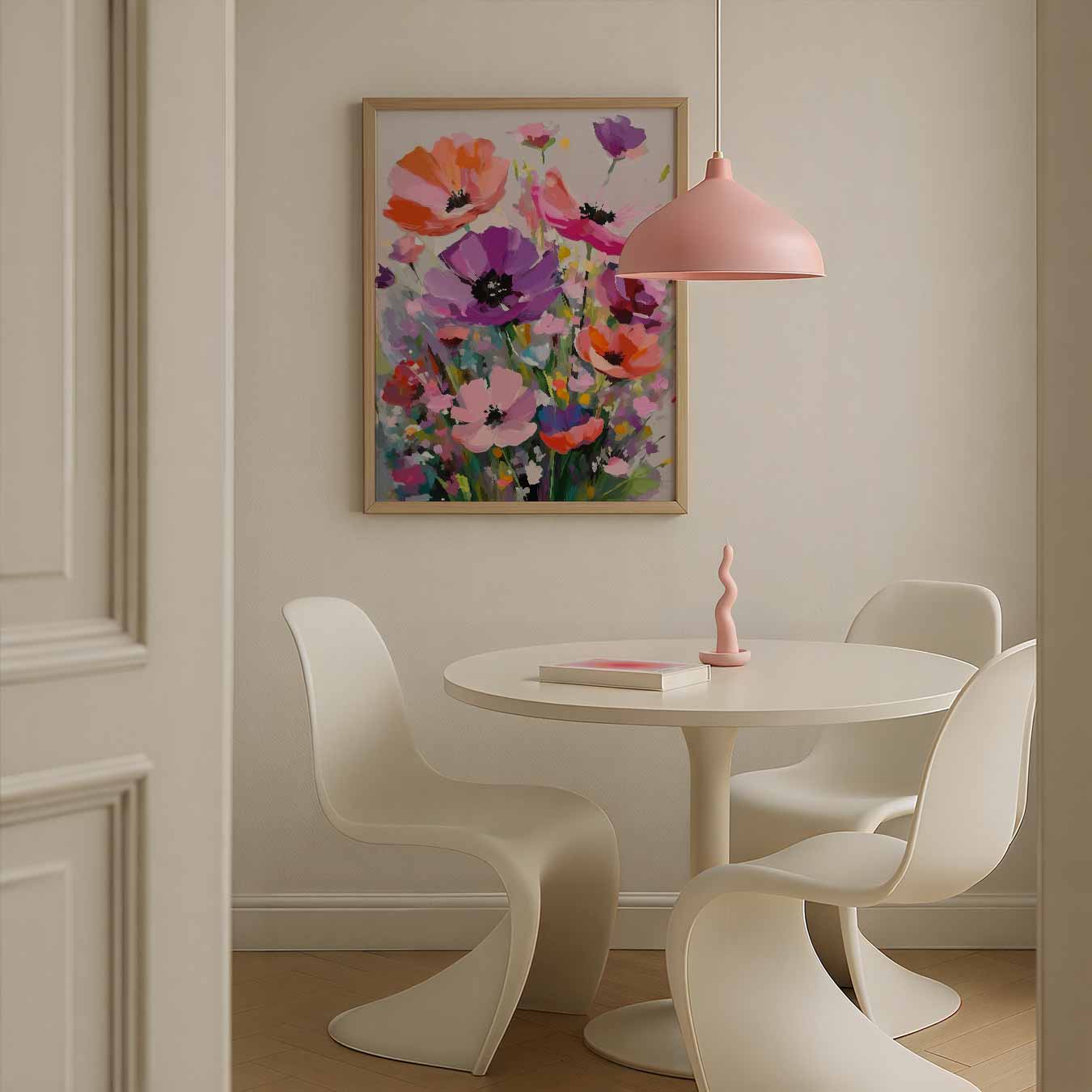 Bloemenpracht in Kleur Poster