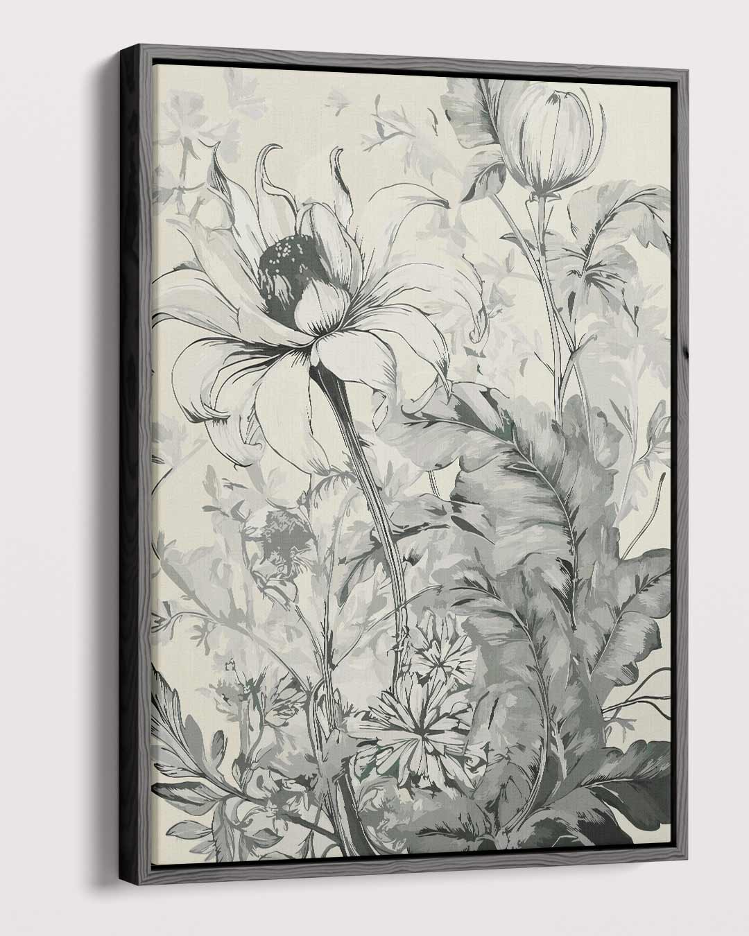Botanische Bloemenpracht Kunstwerk-canvas-dibond-plexiglas-wanddecoratie-WallArtistic