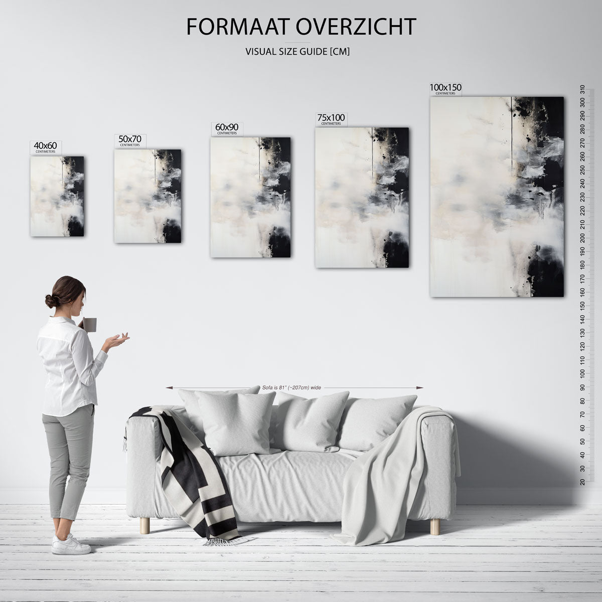 Dynamische vegen Kunstwerk
