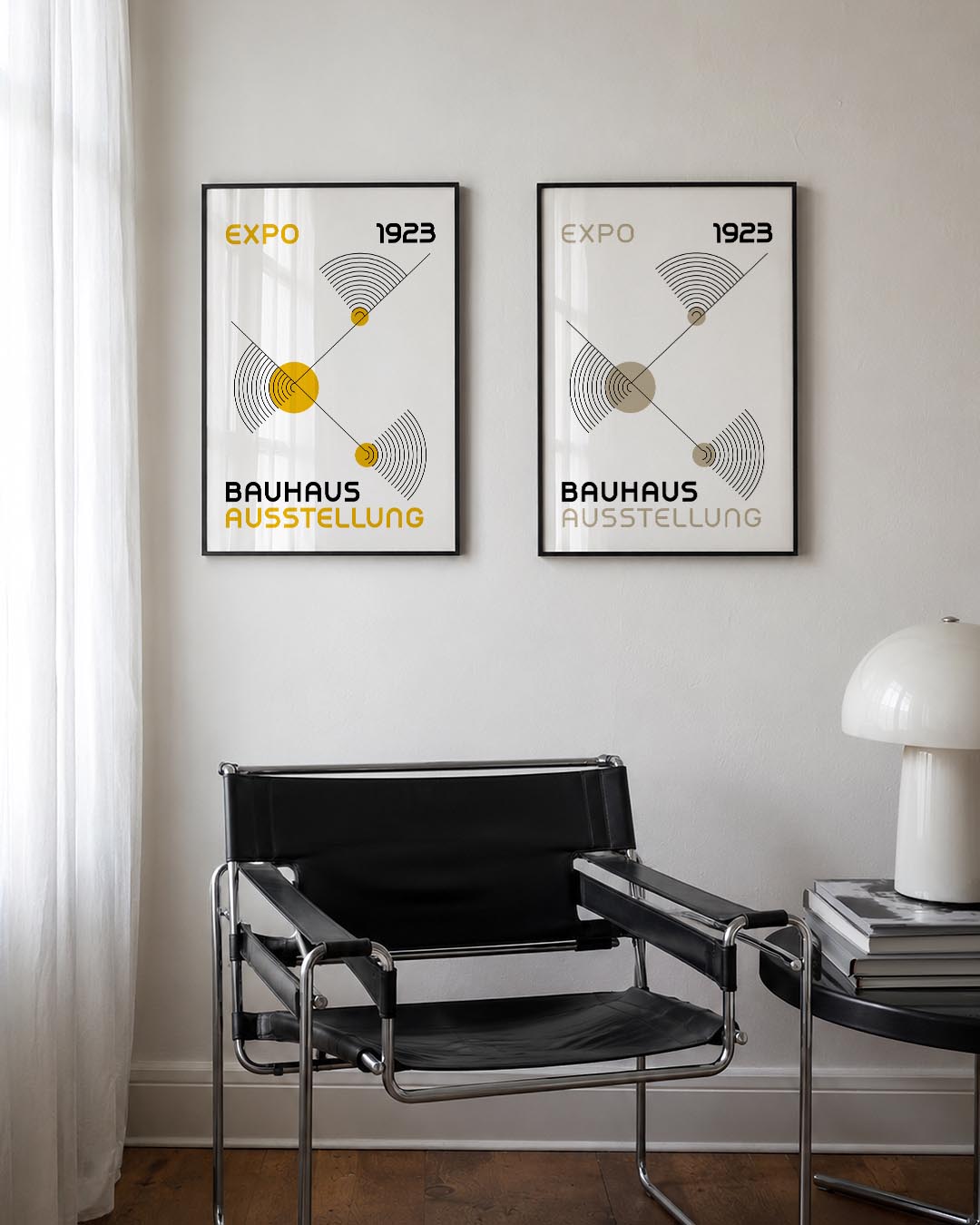 Lijnen en cirkelvlakken Posterset