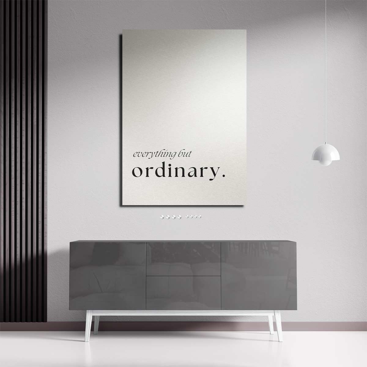 Allesbehalve Gewoon - Minimalistische Print Kunstwerk-canvas-dibond-plexiglas-wanddecoratie-WallArtistic