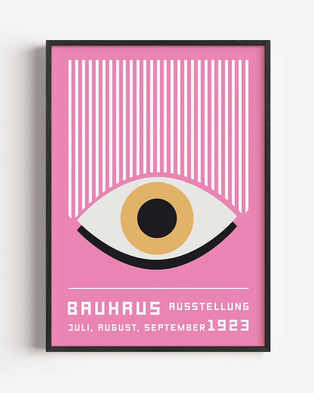 Oog en lijnen Poster