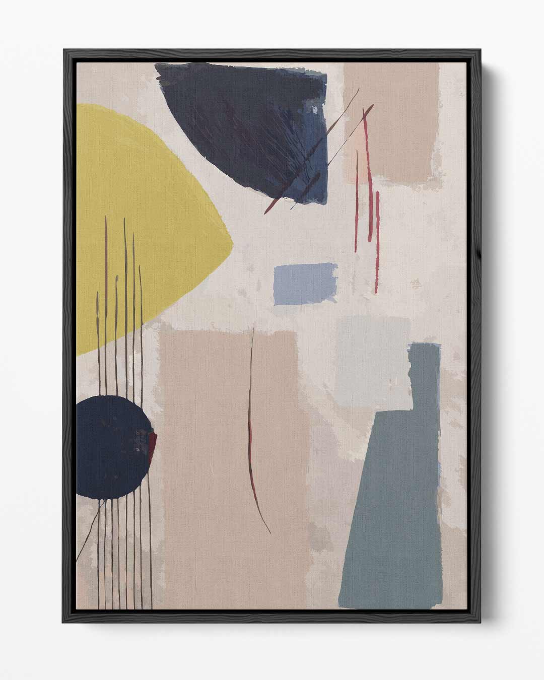 Abstract Geometrisch Kunstwerk Kunstwerk-canvas-dibond-plexiglas-wanddecoratie-WallArtistic