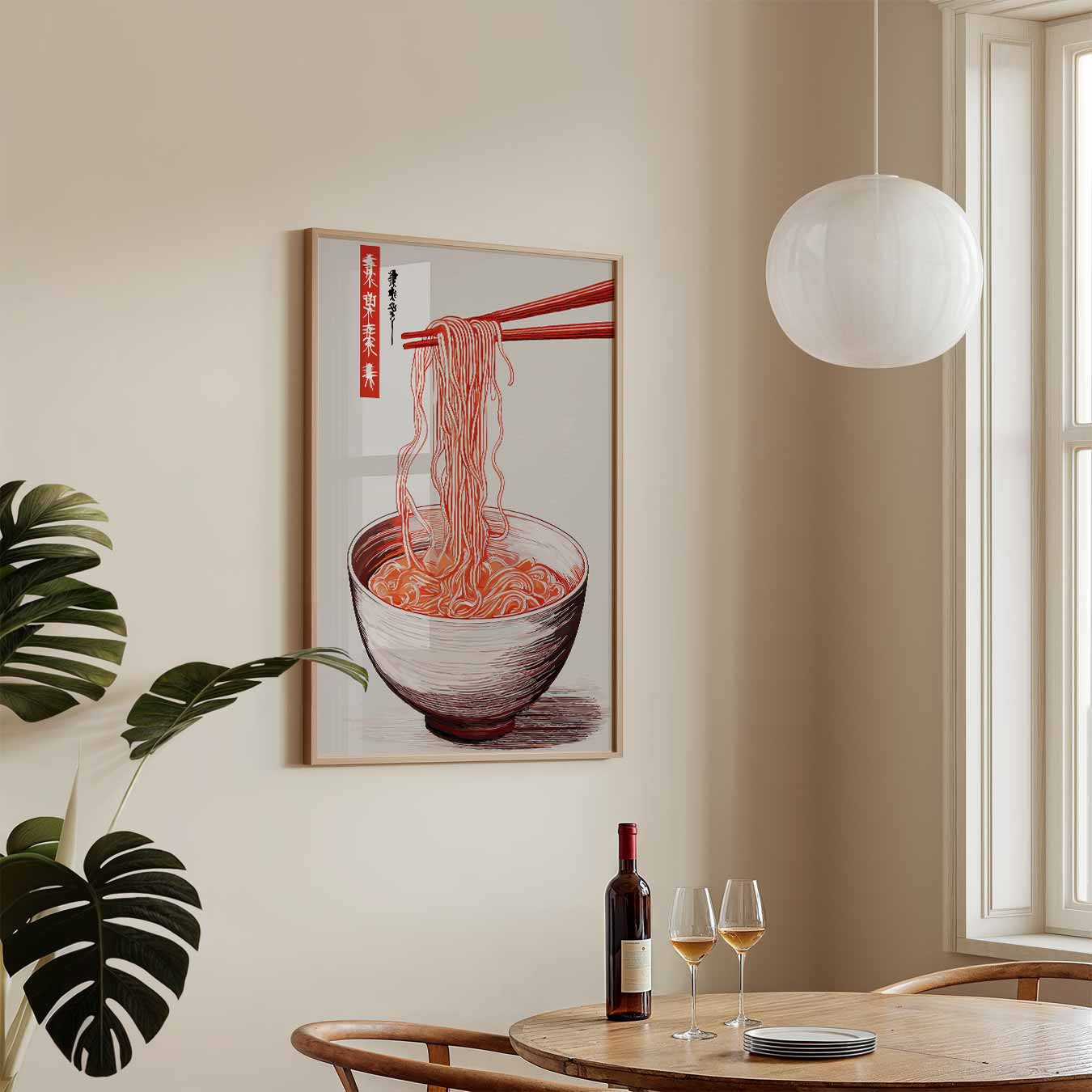 Aziatische Ramen Inspiratieposter
