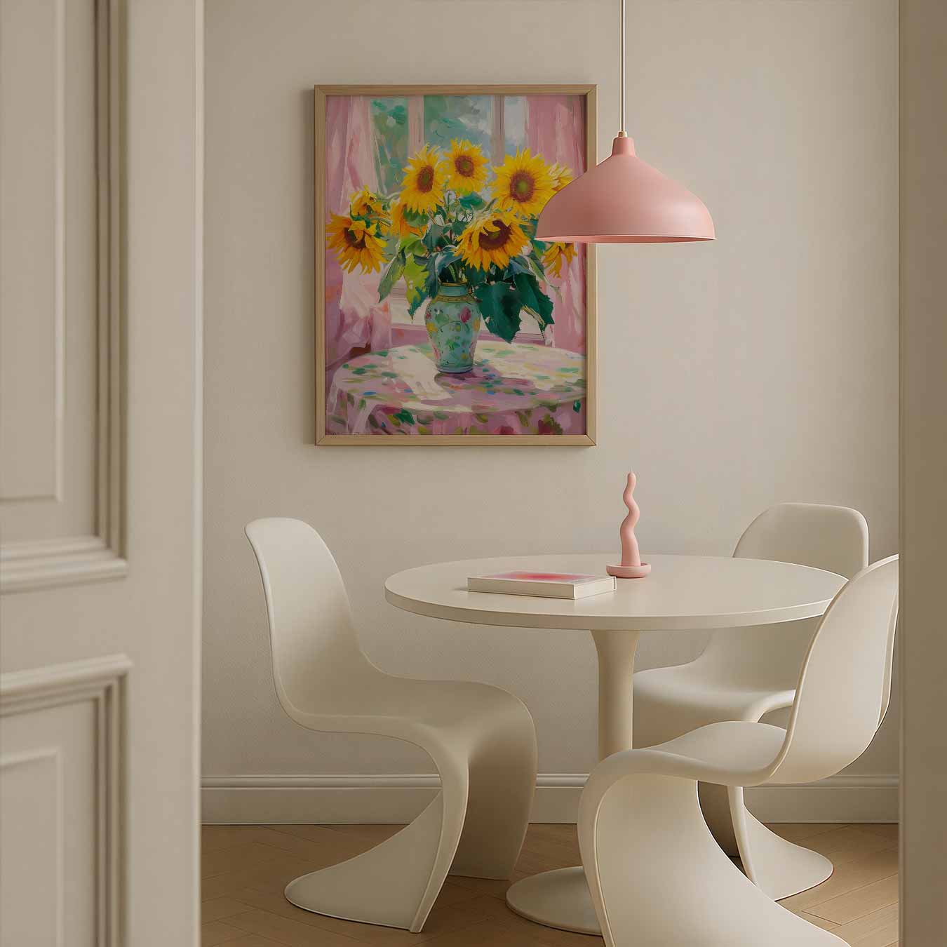 Stralende Zonnebloemen Poster