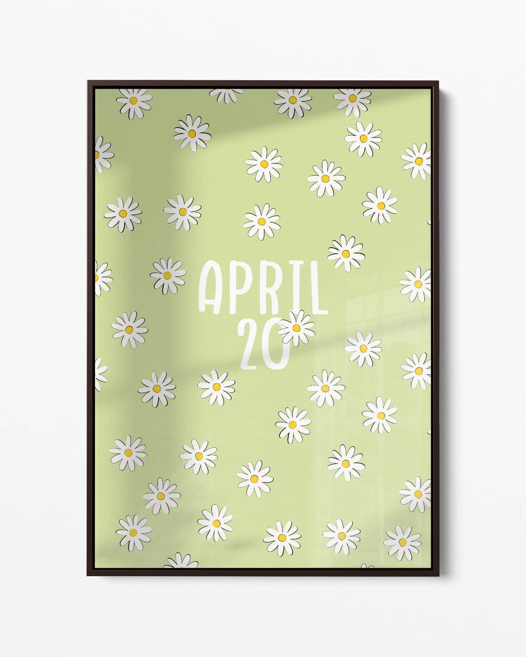Bloemenkalender April Kunstwerk-canvas-dibond-plexiglas-wanddecoratie-WallArtistic