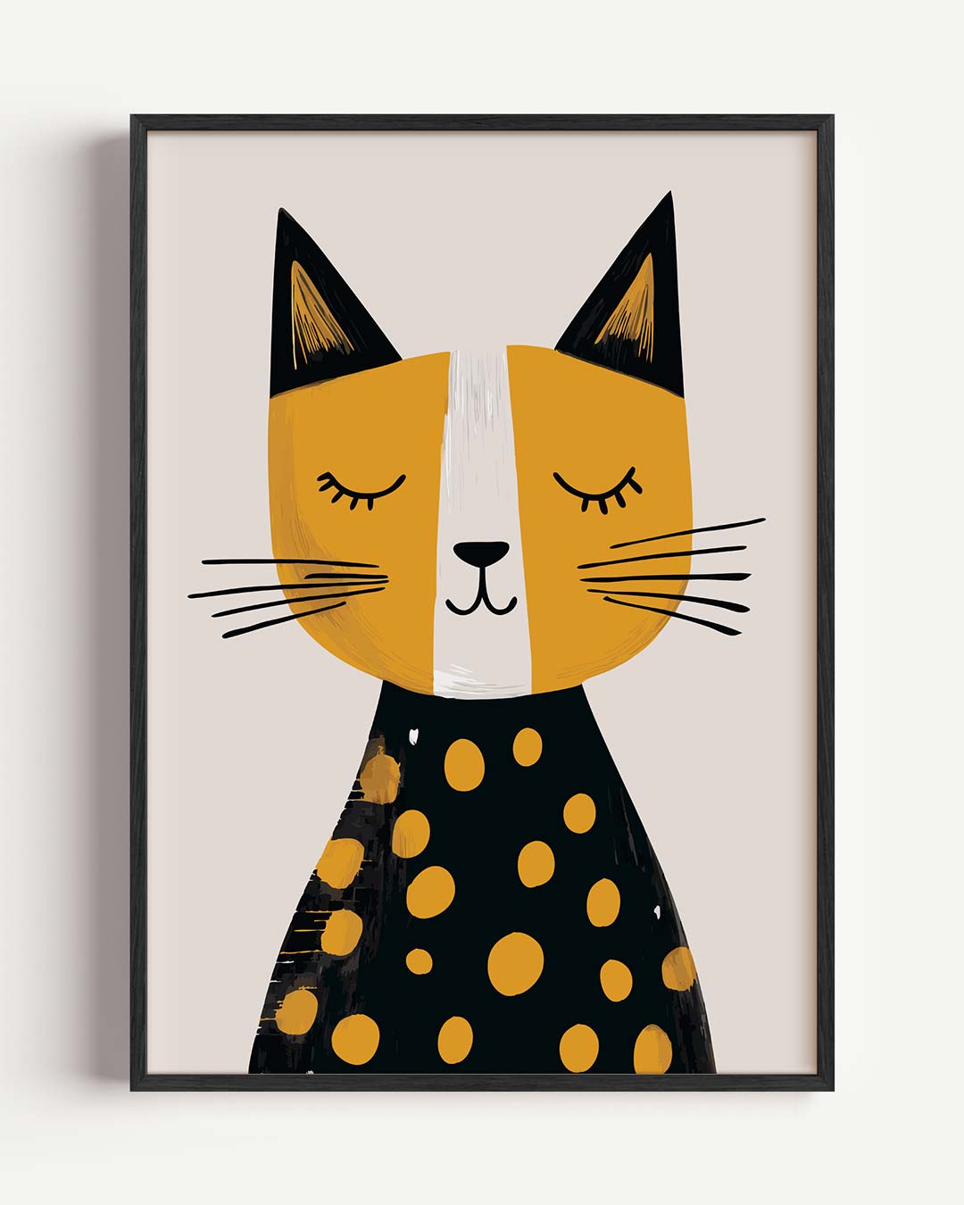 Dromerige Kattenkunst Poster