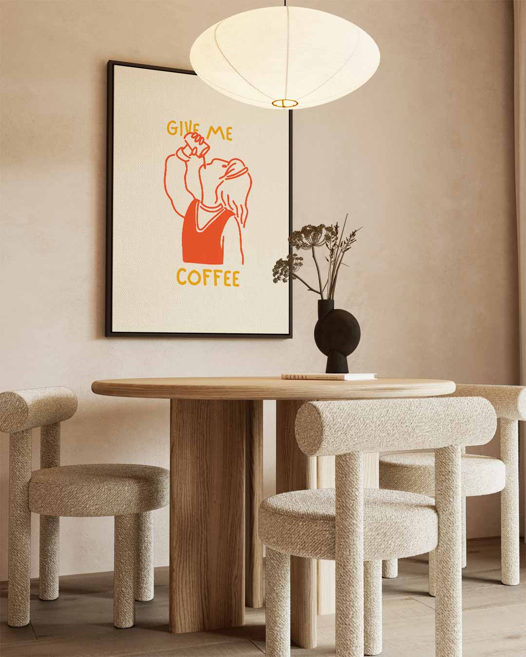 Koffie Avonturier Kunstwerk Kunstwerk-canvas-dibond-plexiglas-wanddecoratie-WallArtistic