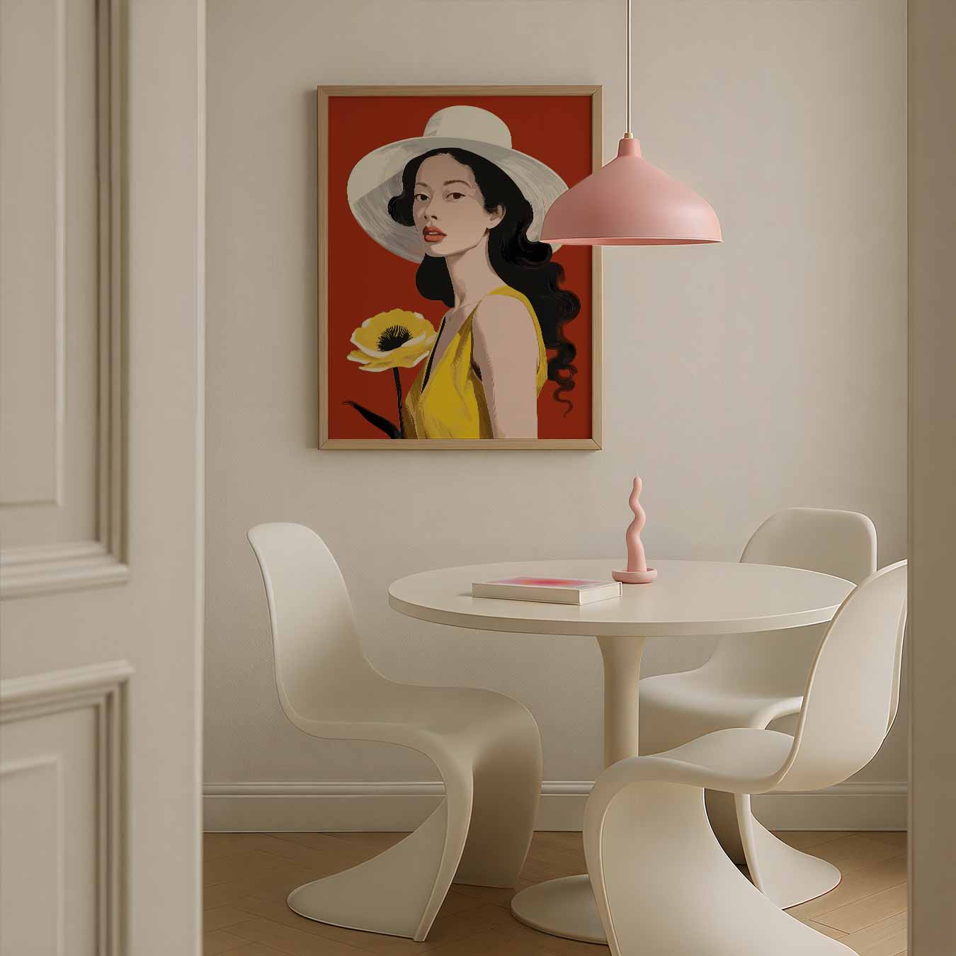 Vrouwelijke Elegantie Poster