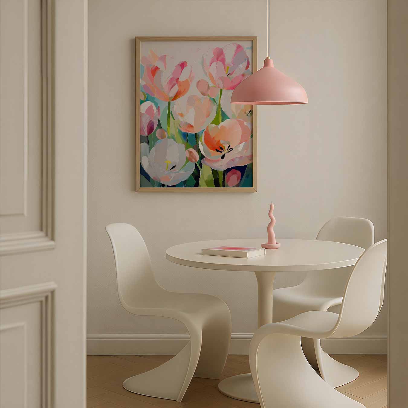 Kleurvolle Bloemenpracht Poster