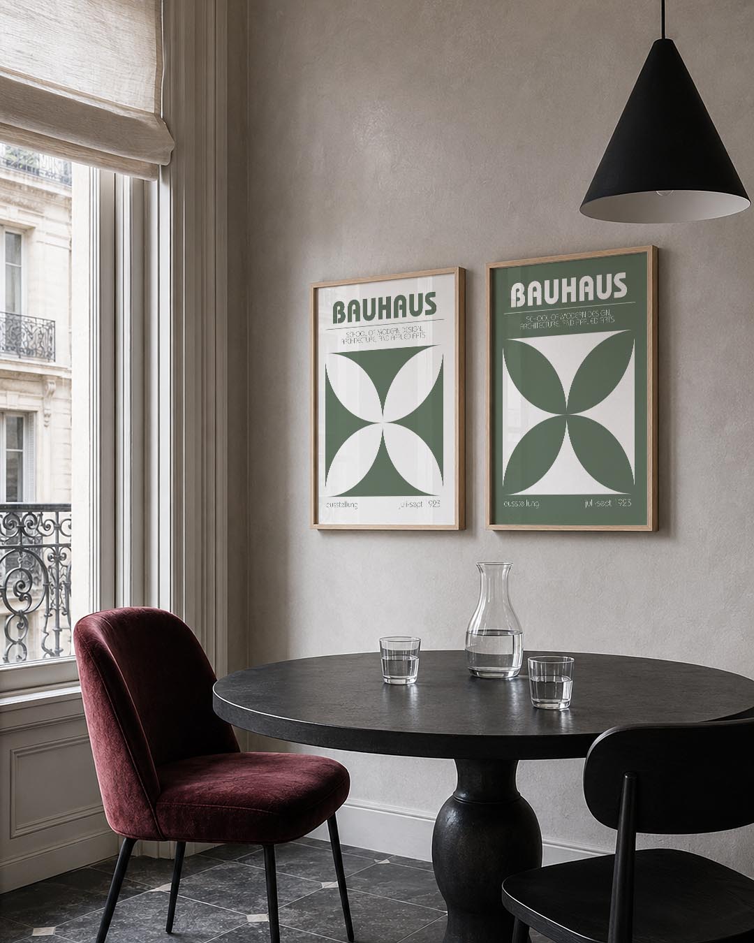 Vorm en balans Posterset
