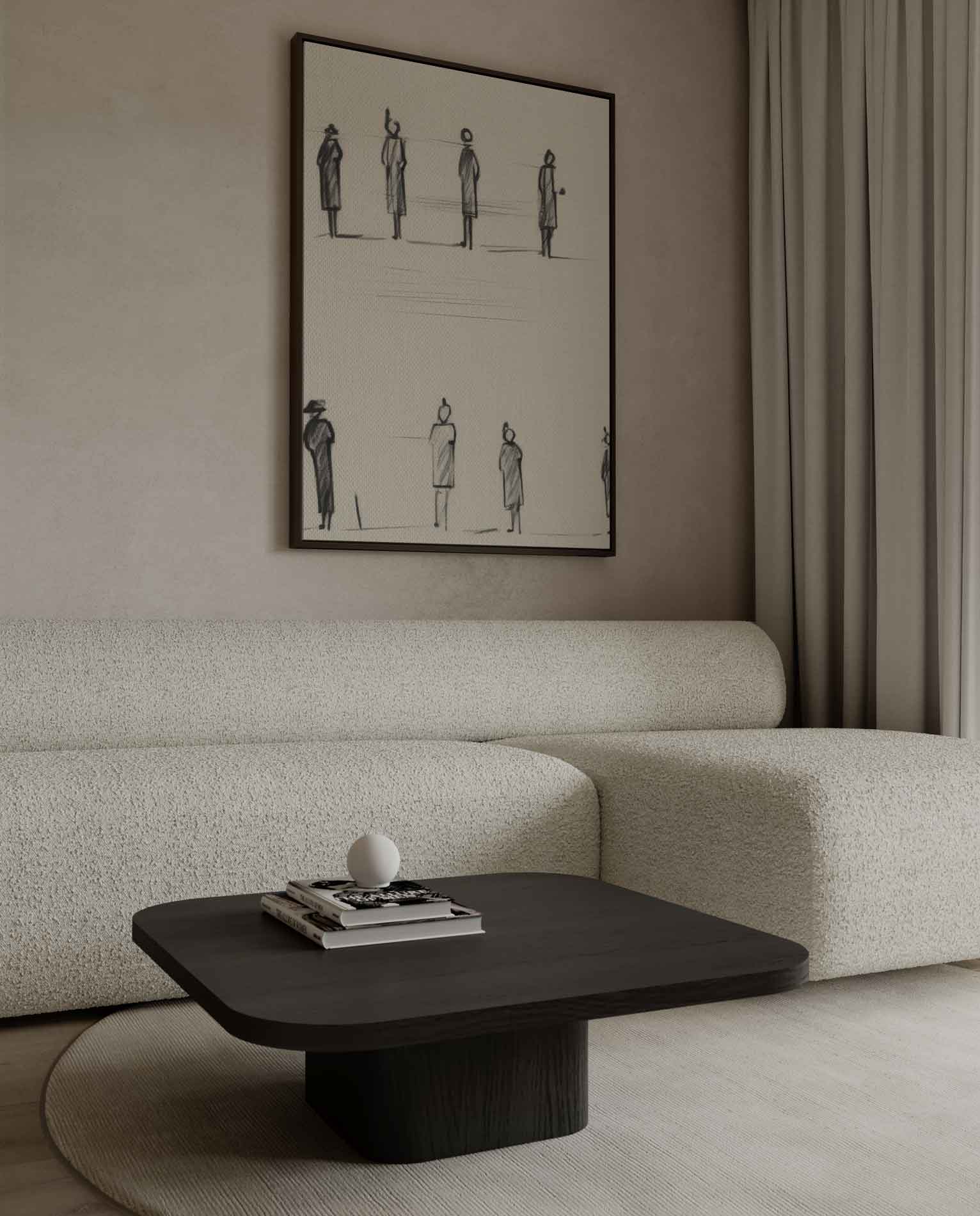 Stilte in Beweging Kunstwerk-canvas-dibond-plexiglas-wanddecoratie-WallArtistic