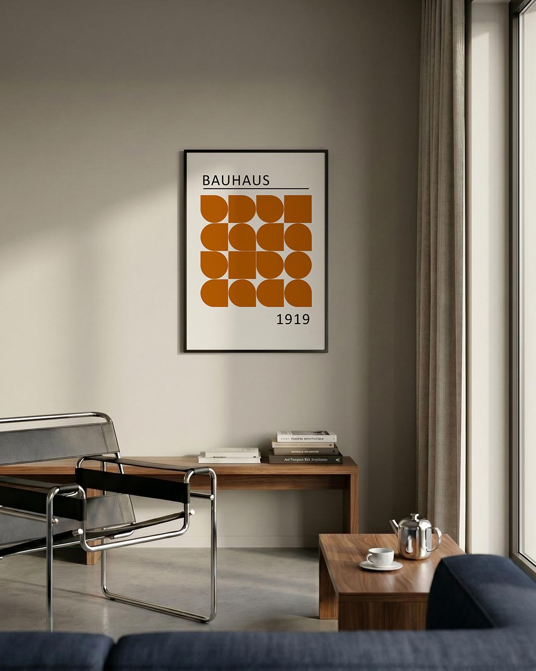Vormritme en kleur Poster