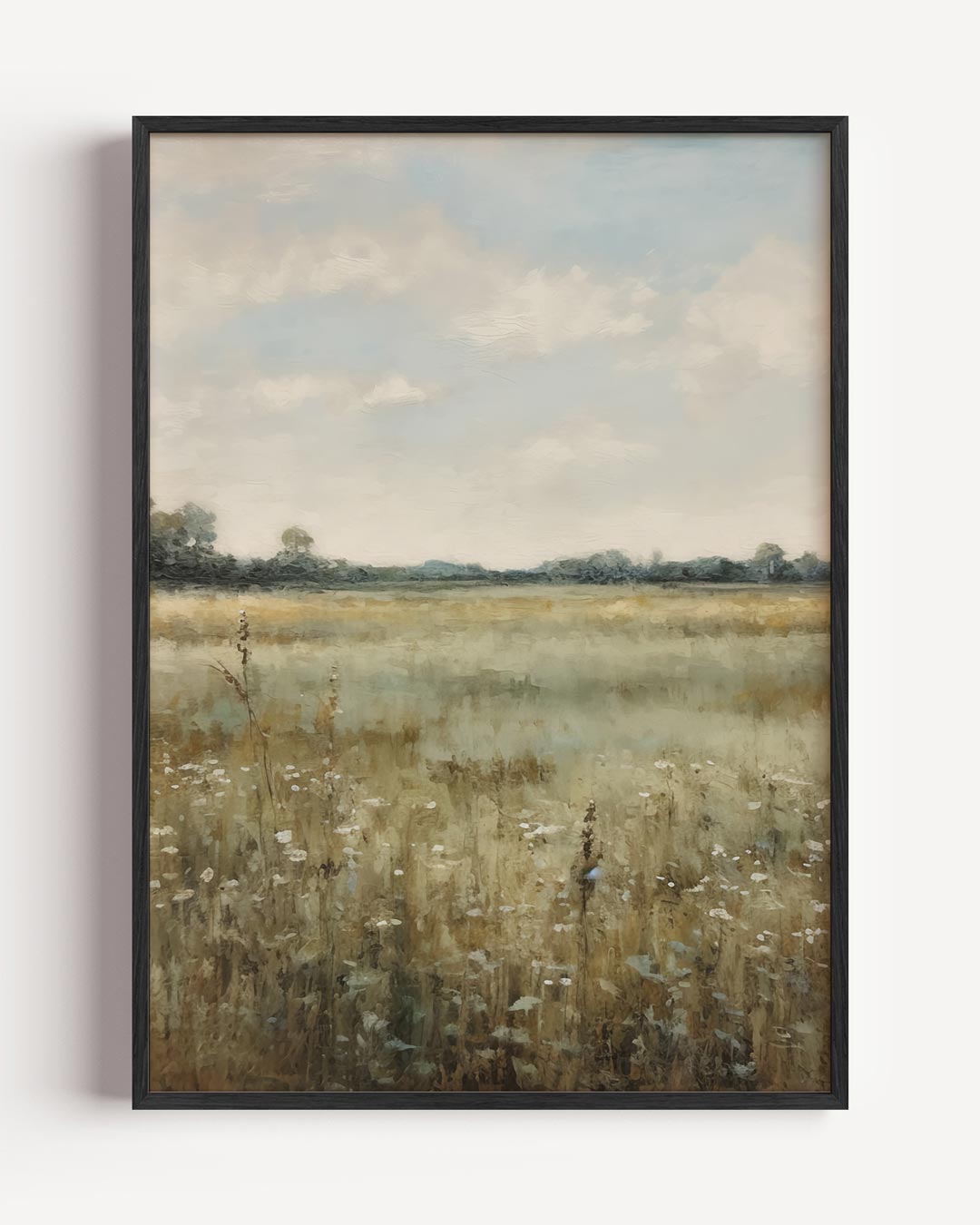 Rustgevende Velden Poster-WallArtistic