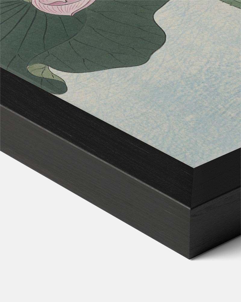 Elegante Lotus Kunstprint Poster