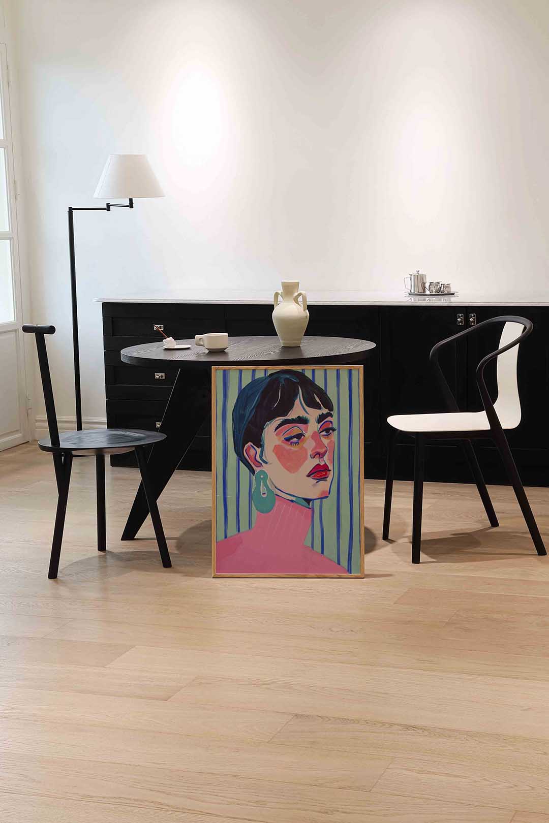 Vrouwelijk portret Poster