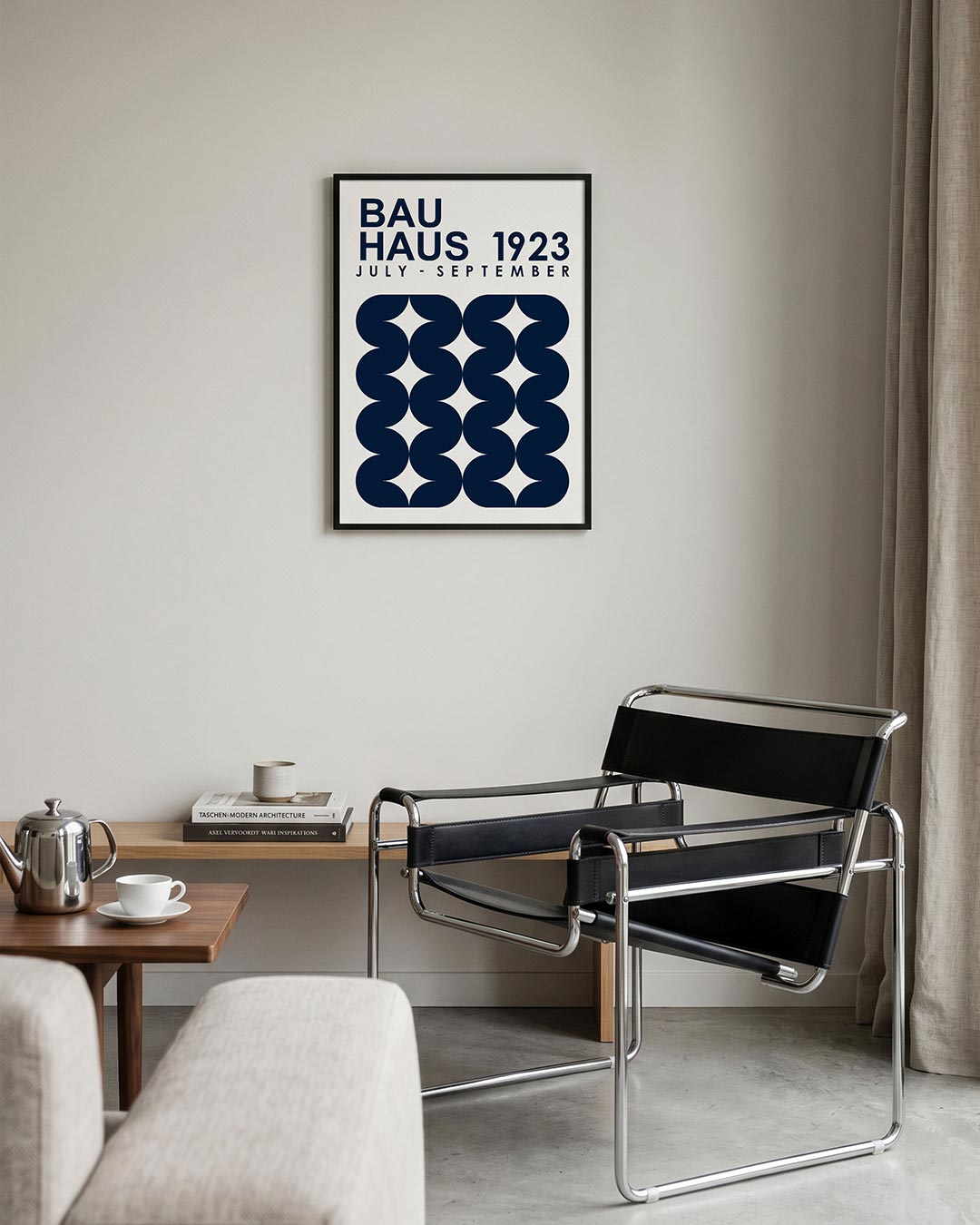 Vormritme en lijnen Poster